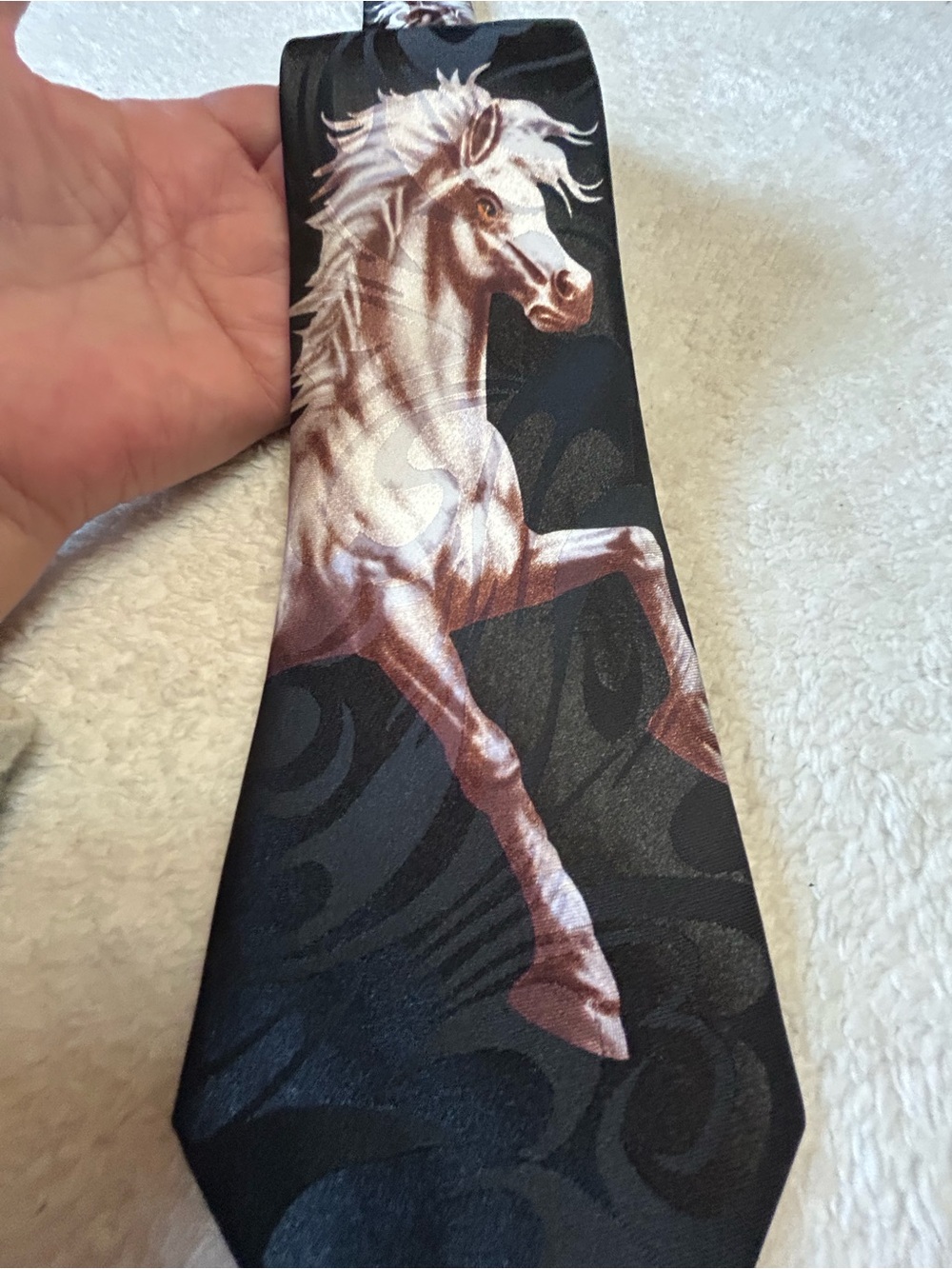 🎁3 for $30 - Necktie with Horse Print